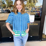 The Ellie Blouse-200 Fashion Blouses-OLIVACEOUS-July & June Women's Fashion Boutique Located in San Antonio, Texas