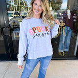 Spooky Season Pullover-210 Casual Blouses-SHIRALEAH-July & June Women's Fashion Boutique Located in San Antonio, Texas
