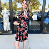 The Bold Paisley Mini Dress-500 Midi-JODIFL-July & June Women's Fashion Boutique Located in San Antonio, Texas