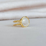 Easton Elle - Single Ring - Crystal Clear-110 Jewelry & Hair-Easton Elle-July & June Women's Fashion Boutique Located in San Antonio, Texas