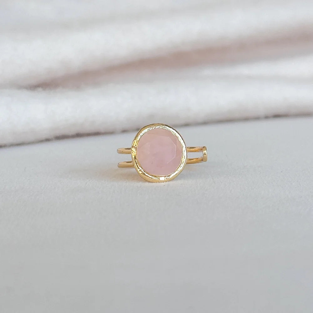 Easton Elle - Single Ring - Pink-110 Jewelry & Hair-Easton Elle-July & June Women's Fashion Boutique Located in San Antonio, Texas