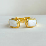 Easton Elle- Pearl Medium Mist Cuff Bracelet-110 Jewelry & Hair-Easton Elle-July & June Women's Fashion Boutique Located in San Antonio, Texas