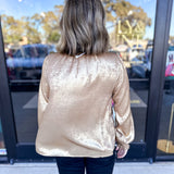 You're So Golden Blouse-JODIFL-July & June Women's Fashion Boutique Located in San Antonio, Texas