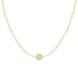 Natalie Wood - Solaris Gem Necklace in Aqua-110 Jewelry & Hair-Natalie Wood-July & June Women's Fashion Boutique Located in San Antonio, Texas