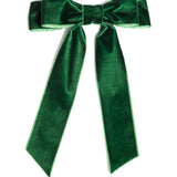 Shiraleah - Velvet Bow Clip - Green-110 Jewelry & Hair-SHIRALEAH-July & June Women's Fashion Boutique Located in San Antonio, Texas