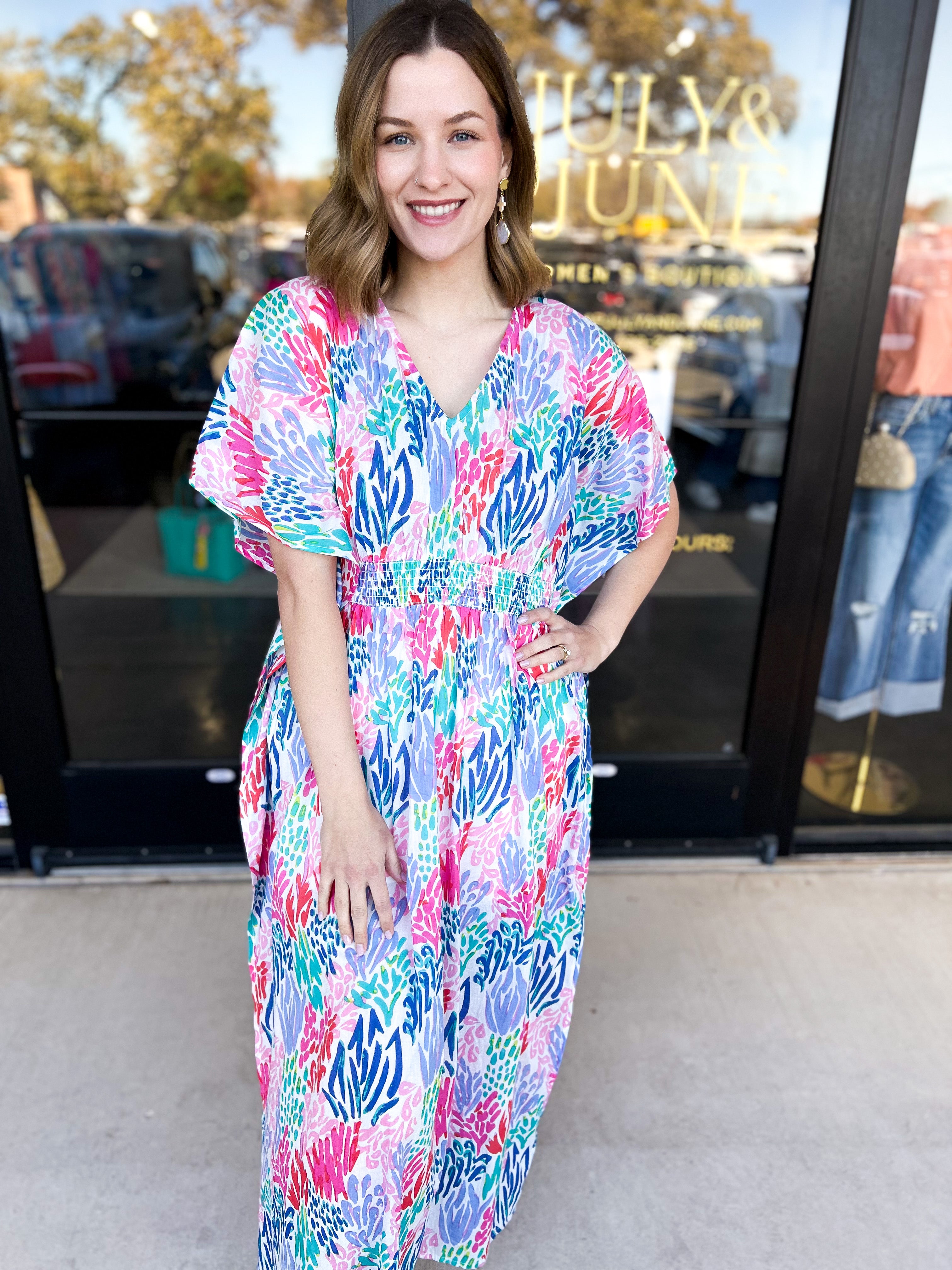 Mary Square - Priscilla Cover Up Dress-300 Athleisure/Lounge-MARY SQUARE-July & June Women's Fashion Boutique Located in San Antonio, Texas