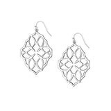 Natalie Wood - Believer Small Drop Earrings in Silver-110 Jewelry & Hair-Natalie Wood-July & June Women's Fashion Boutique Located in San Antonio, Texas