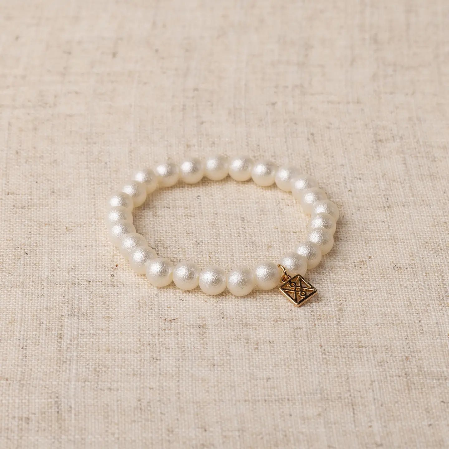 Michelle McDowell - Taylor Cotton Pearl Bracelet-110 Jewelry & Hair-Michelle McDowell-July & June Women's Fashion Boutique Located in San Antonio, Texas