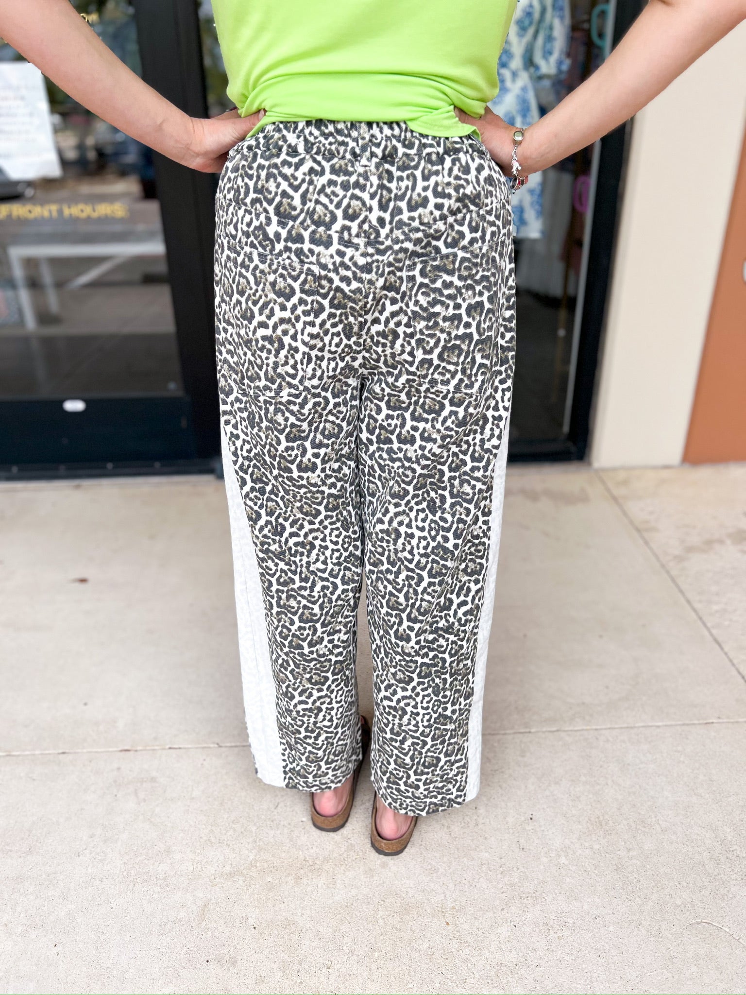 Leopard Barrel Jeans-400 Pants-JODIFL-July & June Women's Fashion Boutique Located in San Antonio, Texas