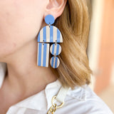 Sunshine Tienda - Blue Tide Mobile Earrings-110 Jewelry & Hair-Sunshine Tienda-July & June Women's Fashion Boutique Located in San Antonio, Texas