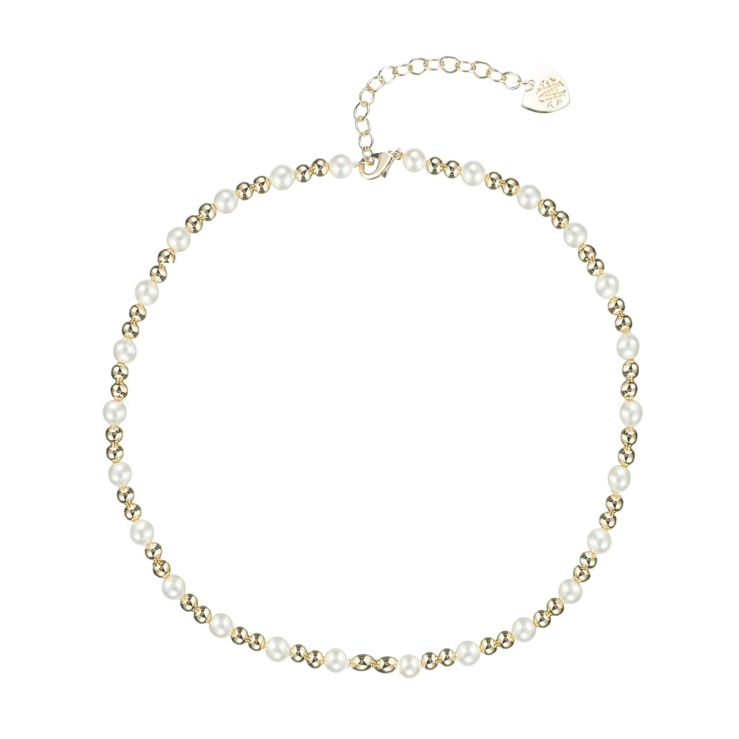 Natalie Wood - Adorned Pearl Mini Beaded Necklace-120 Jewelry & Hair-Natalie Wood-July & June Women's Fashion Boutique Located in San Antonio, Texas
