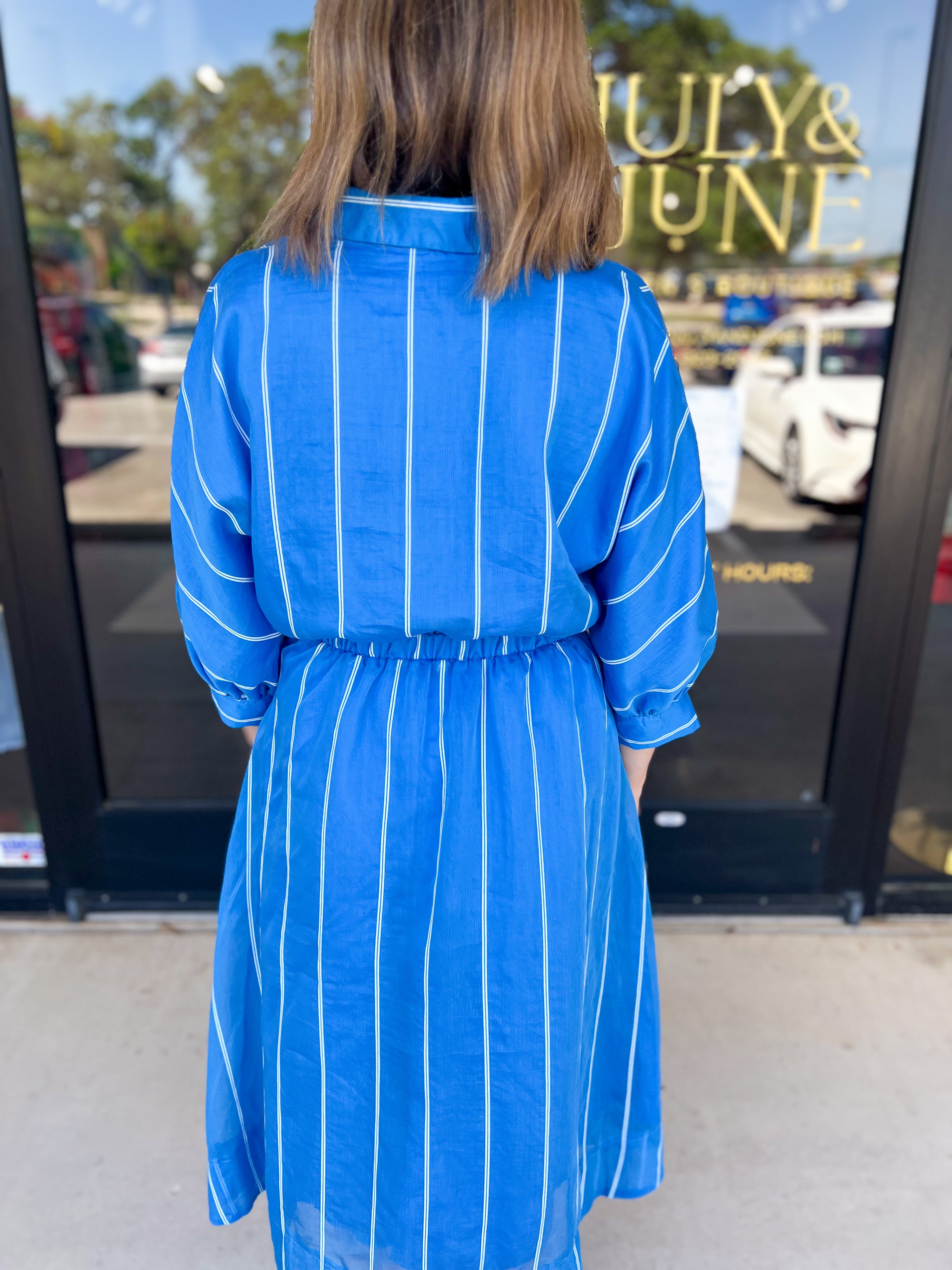 THML - Coastal Cutie Midi Dress-500 Midi-THML-July & June Women's Fashion Boutique Located in San Antonio, Texas