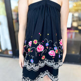 Fiesta Night Halter Mini Dress-510 Mini-ANDREE BY UNIT-July & June Women's Fashion Boutique Located in San Antonio, Texas
