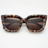 FREYRS - Portofino Acetate Oversized Cat Eye Sunglasses - Milky Tortoise-130 ACCESSORIES-FREYRS-July & June Women's Fashion Boutique Located in San Antonio, Texas