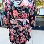 The Bold Paisley Mini Dress-500 Midi-JODIFL-July & June Women's Fashion Boutique Located in San Antonio, Texas