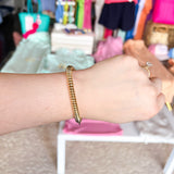 Michelle McDowell - Gold Bracelet - Medium-110 Jewelry & Hair-Michelle McDowell-July & June Women's Fashion Boutique Located in San Antonio, Texas