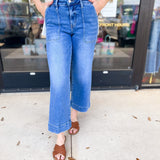 Vervet Hig Rise Utility Jeans-400 Pants-VEVERT BY FLYING MONKEY-July & June Women's Fashion Boutique Located in San Antonio, Texas