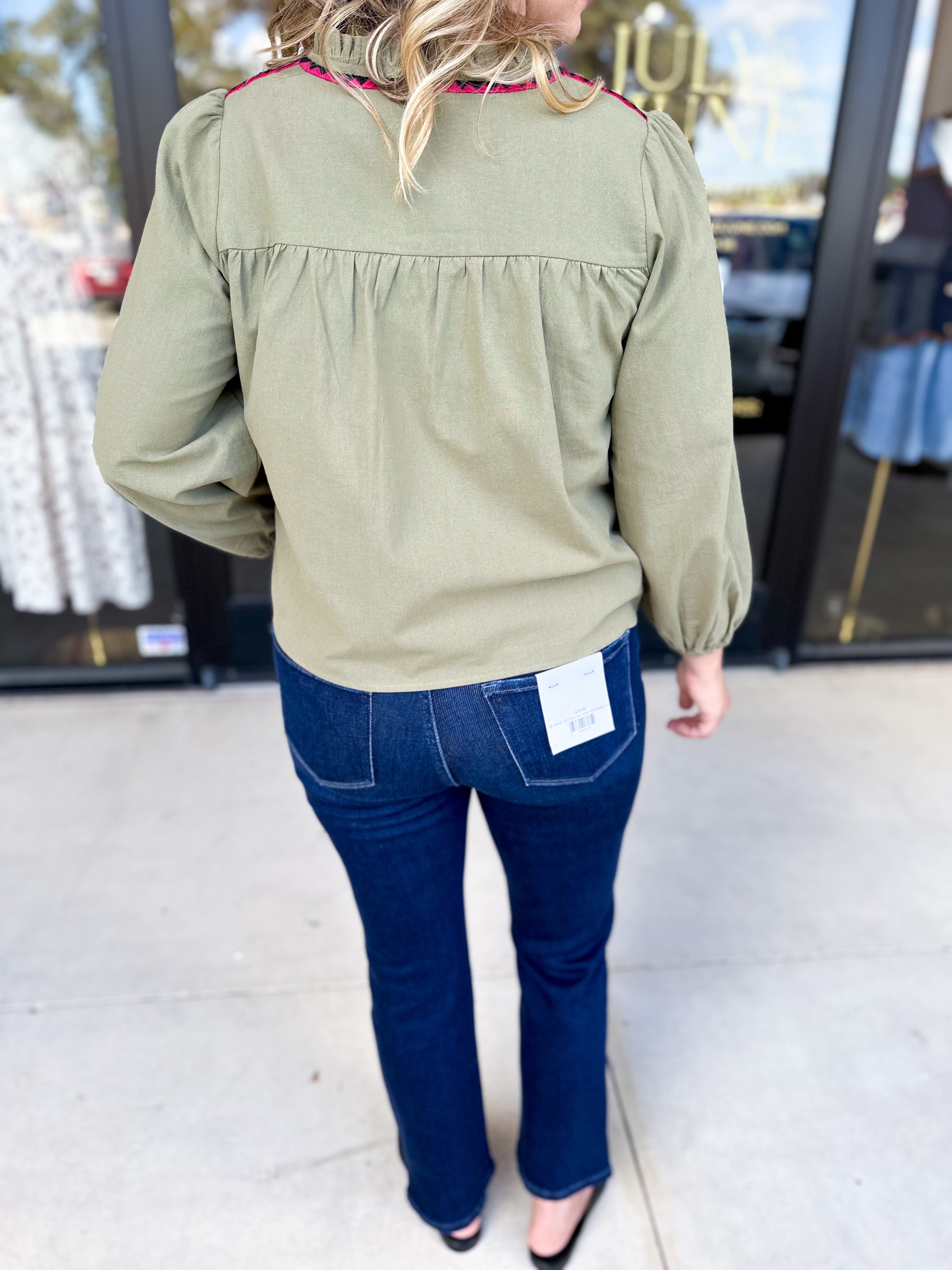 The Courtney Blouse-200 Fashion Blouses-ABLE-July & June Women's Fashion Boutique Located in San Antonio, Texas
