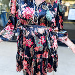 The Bold Paisley Mini Dress-500 Midi-JODIFL-July & June Women's Fashion Boutique Located in San Antonio, Texas