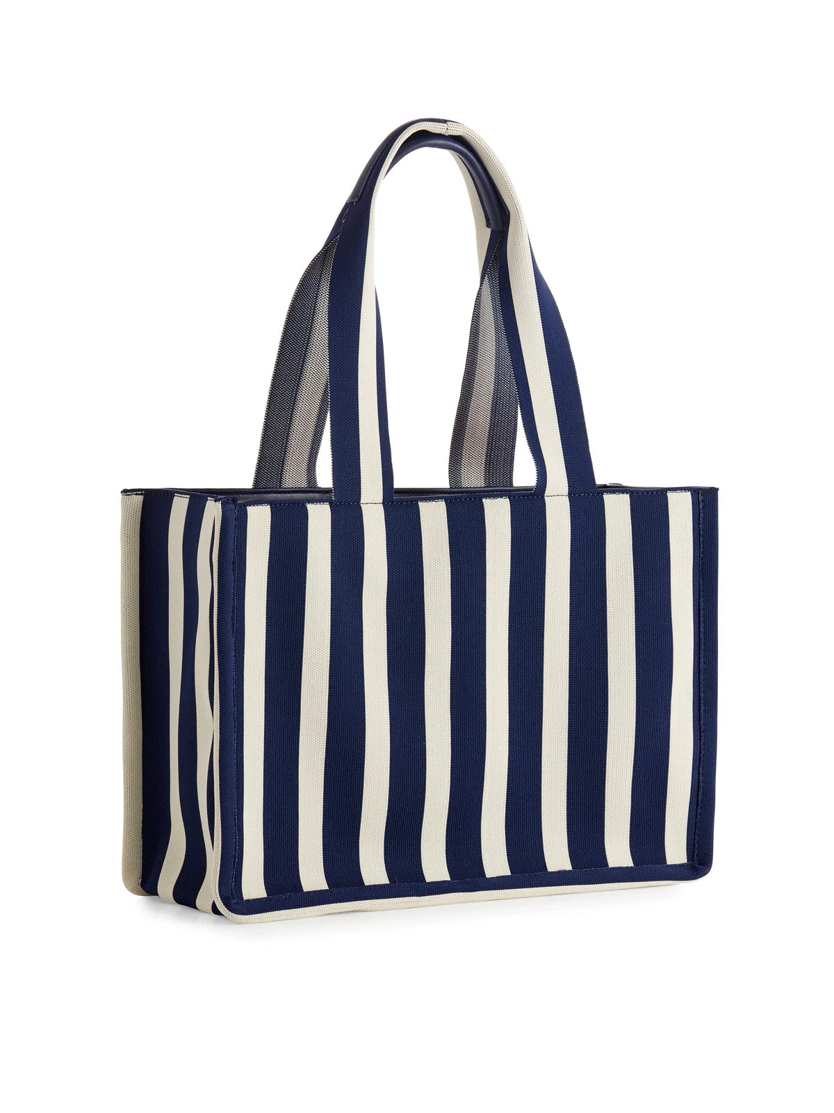 Isla Boxy Tote - Navy-130 ACCESSORIES-SHIRALEAH-July & June Women's Fashion Boutique Located in San Antonio, Texas