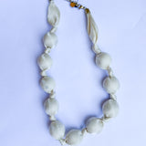 Bubble Necklace - Cream-110 Jewelry & Hair-HART DESIGNS-July & June Women's Fashion Boutique Located in San Antonio, Texas