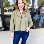The Courtney Blouse-200 Fashion Blouses-ABLE-July & June Women's Fashion Boutique Located in San Antonio, Texas
