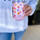 SWIG - Candy Corn Stemless Wine Cup 12oz-140 Gifts + Home-SWIG-July & June Women's Fashion Boutique Located in San Antonio, Texas