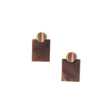 Sunshine Tienda - High Noon Rainbow Earrings-110 Jewelry & Hair-Sunshine Tienda-July & June Women's Fashion Boutique Located in San Antonio, Texas