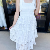Delaney Midi Dress-500 Midi-SKIES ARE BLUE-July & June Women's Fashion Boutique Located in San Antonio, Texas