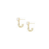 Natalie Wood - Solaris Mini Stud Earrings in Pearl-110 Jewelry & Hair-Natalie Wood-July & June Women's Fashion Boutique Located in San Antonio, Texas