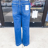 Vervet - High Rise Wide Leg Trouser Jeans-400 Pants-VEVERT BY FLYING MONKEY-July & June Women's Fashion Boutique Located in San Antonio, Texas