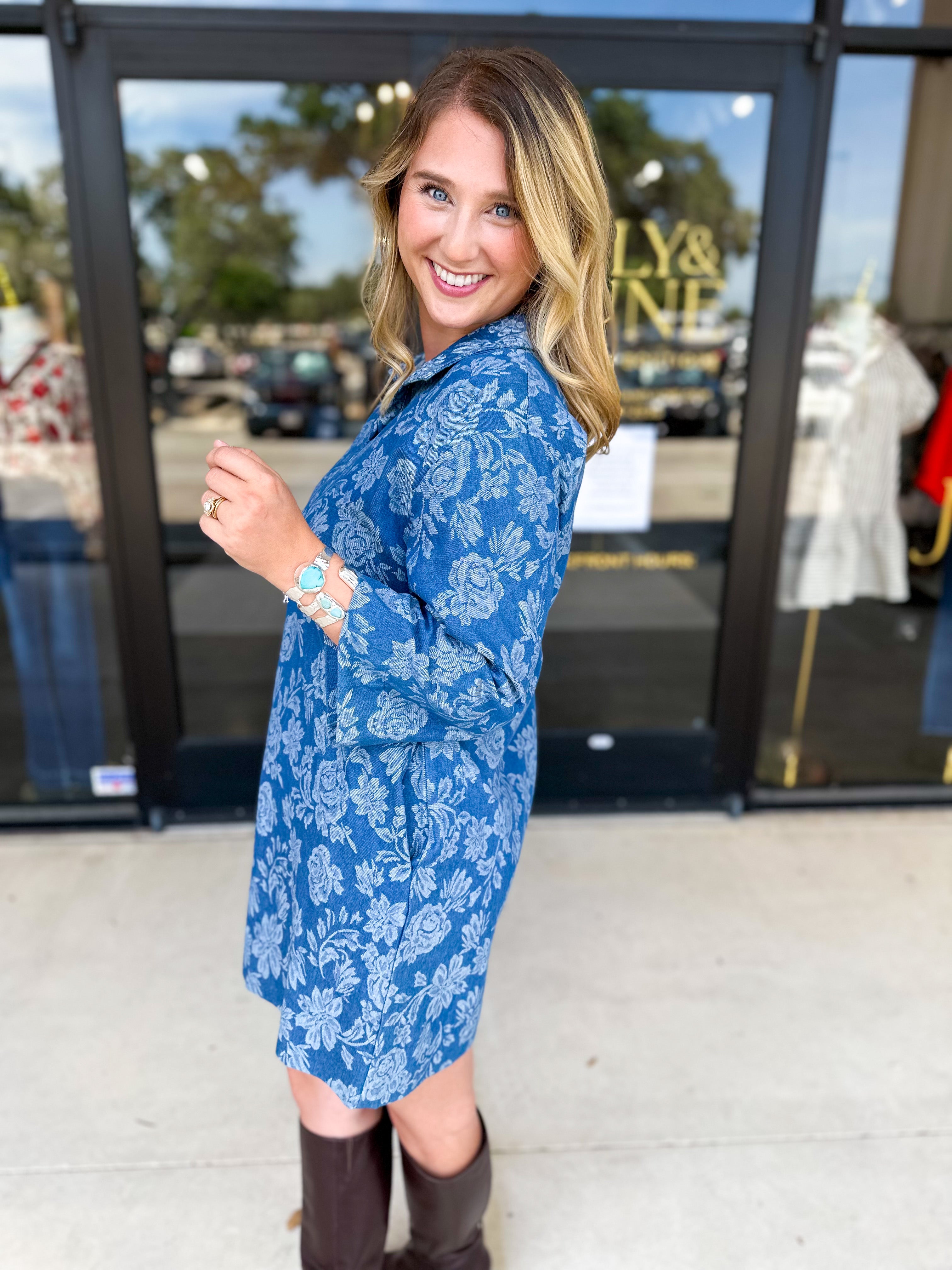 The Hudson Mini Dress-510 Mini-JODIFL-July & June Women's Fashion Boutique Located in San Antonio, Texas