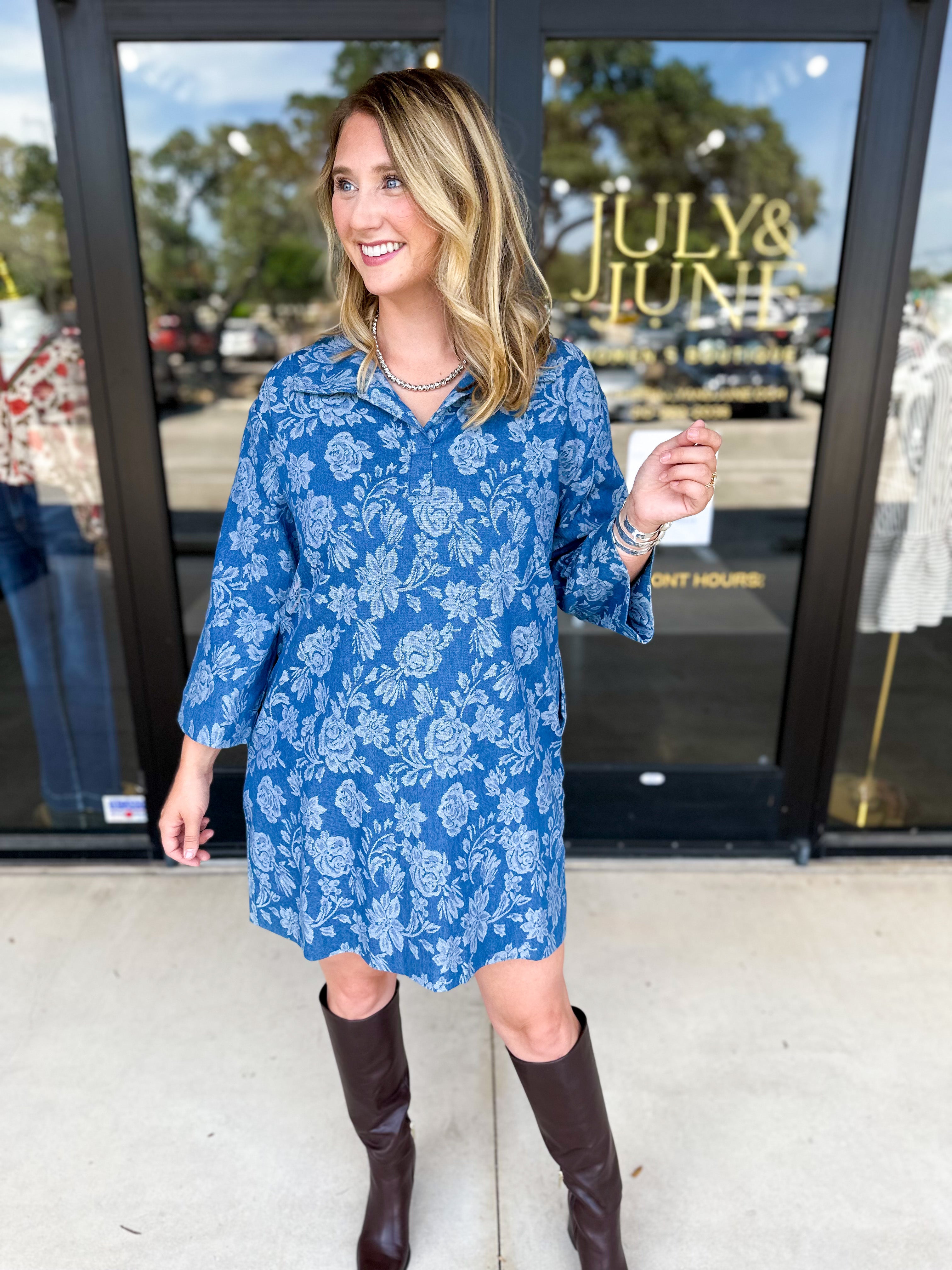 The Hudson Mini Dress-510 Mini-JODIFL-July & June Women's Fashion Boutique Located in San Antonio, Texas