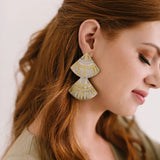 Sunshine Tienda - Metallic Double Tile-110 Jewelry & Hair-Sunshine Tienda-July & June Women's Fashion Boutique Located in San Antonio, Texas