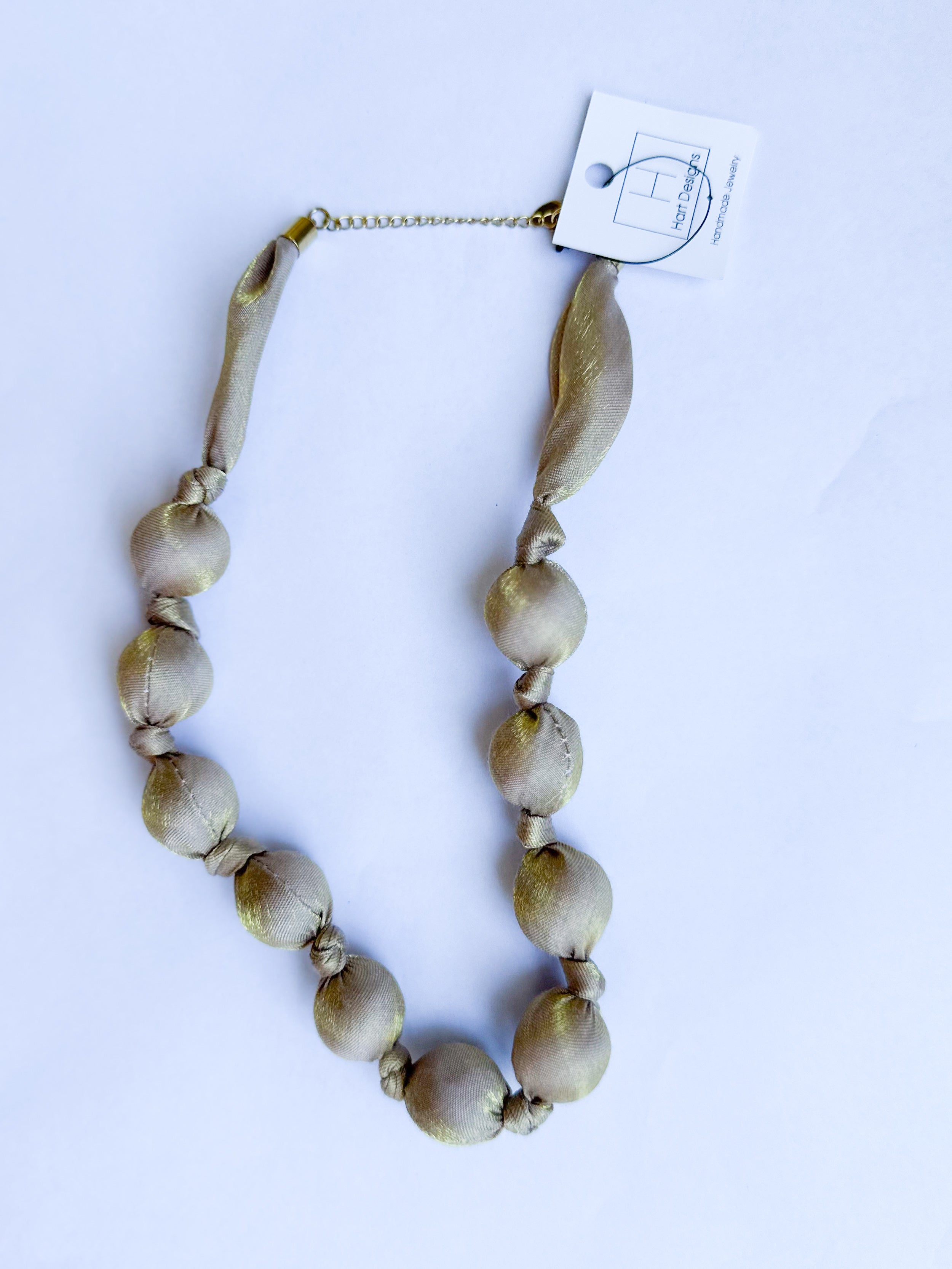 Bubble Necklace - Tan-110 Jewelry & Hair-HART DESIGNS-July & June Women's Fashion Boutique Located in San Antonio, Texas