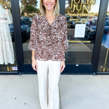 Cream Suede Trousers-400 Pants-FATE-July & June Women's Fashion Boutique Located in San Antonio, Texas