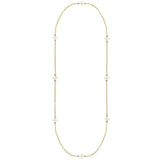 Natalie Wood - Believer Long Cross Necklace Gold-120 Jewelry & Hair-Natalie Wood-July & June Women's Fashion Boutique Located in San Antonio, Texas