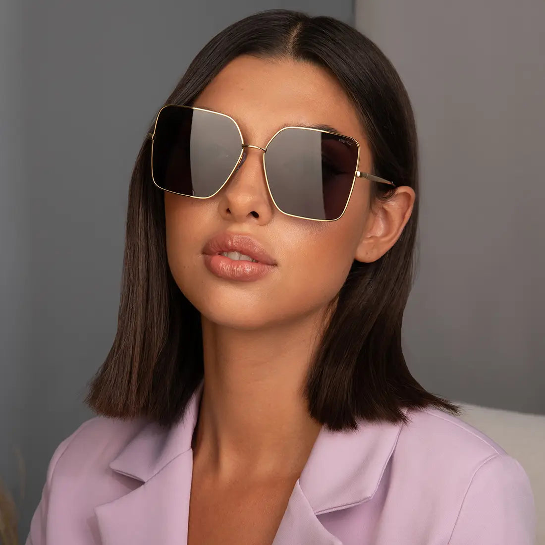 FREYRS - Dream Girl Womens Sunglasses - Gold/Gray-130 ACCESSORIES-FREYRS-July & June Women's Fashion Boutique Located in San Antonio, Texas