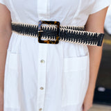 Black Yara Belt-130 Accessories-SHIRALEAH-July & June Women's Fashion Boutique Located in San Antonio, Texas