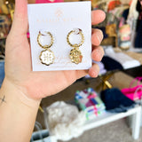Natalie Wood - Radiant Huggie Earrings in Gold-110 Jewelry & Hair-Natalie Wood-July & June Women's Fashion Boutique Located in San Antonio, Texas