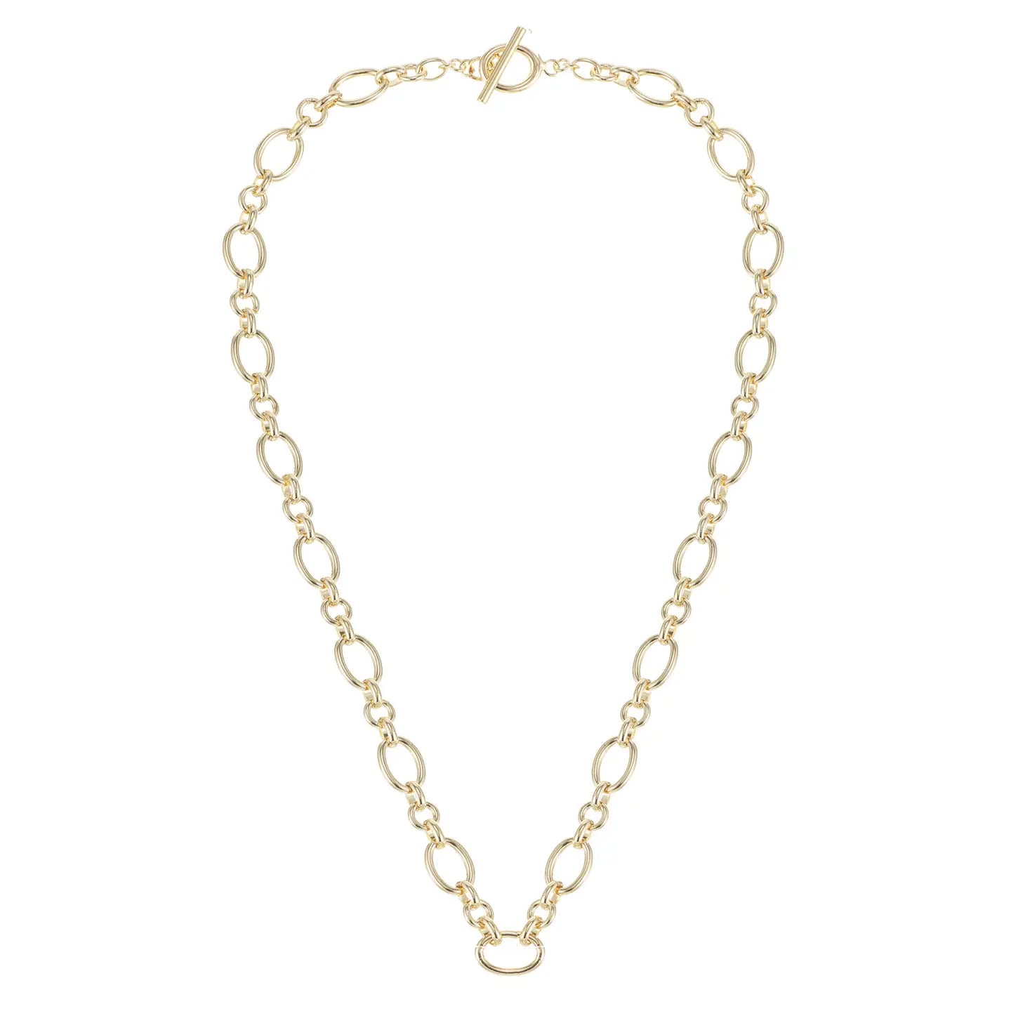Natalie Wood - Solaris Chain Necklace in Gold-110 Jewelry & Hair-Natalie Wood-July & June Women's Fashion Boutique Located in San Antonio, Texas
