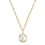 Natalie Wood - Solaris Pendant Necklace in Pearl-110 Jewelry & Hair-Natalie Wood-July & June Women's Fashion Boutique Located in San Antonio, Texas