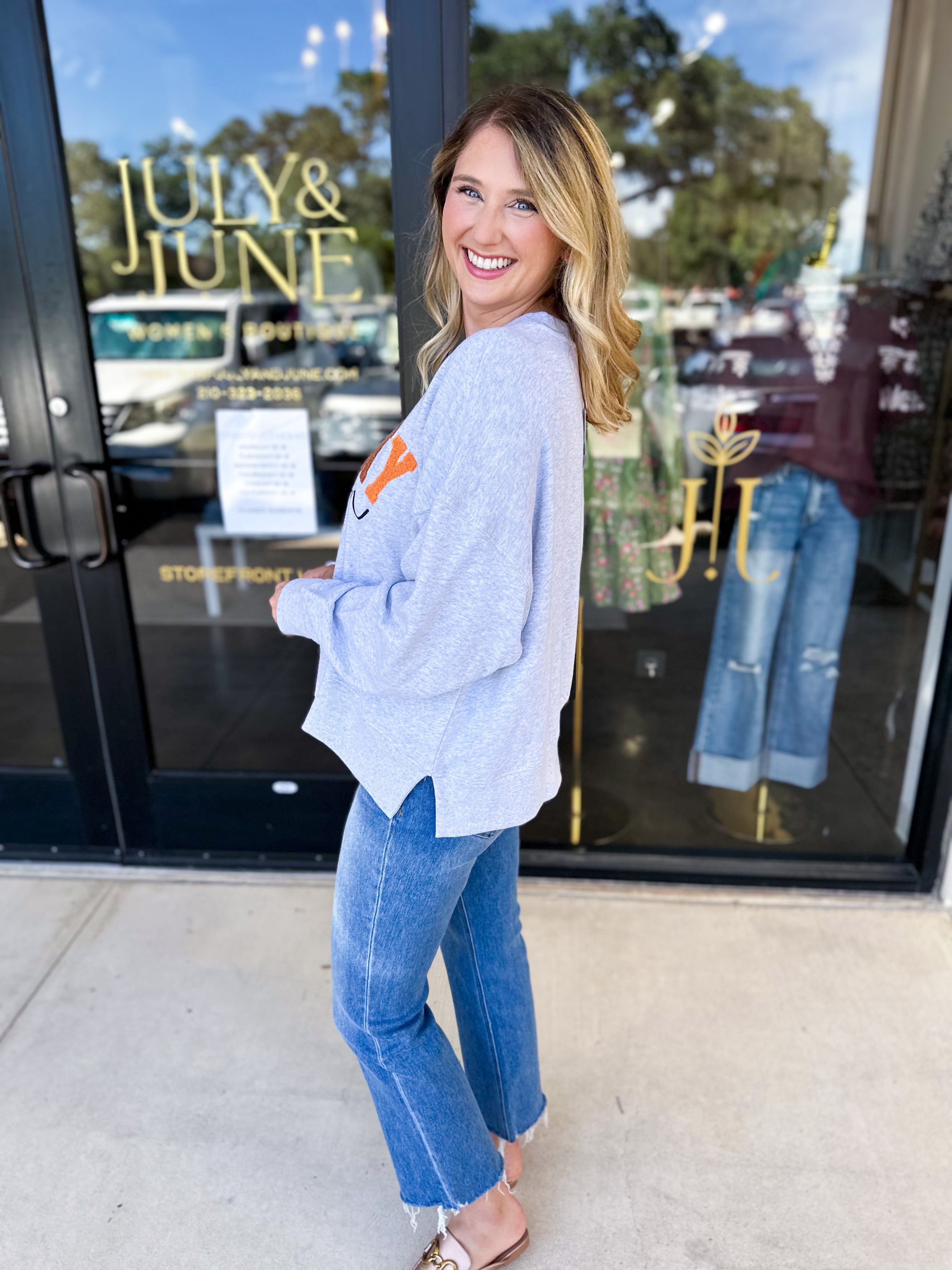 Spooky Season Pullover-210 Casual Blouses-SHIRALEAH-July & June Women's Fashion Boutique Located in San Antonio, Texas