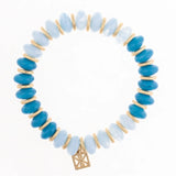 Michelle McDowell - Sky Blue Dallas Bracelet-110 Jewelry & Hair-Michelle McDowell-July & June Women's Fashion Boutique Located in San Antonio, Texas