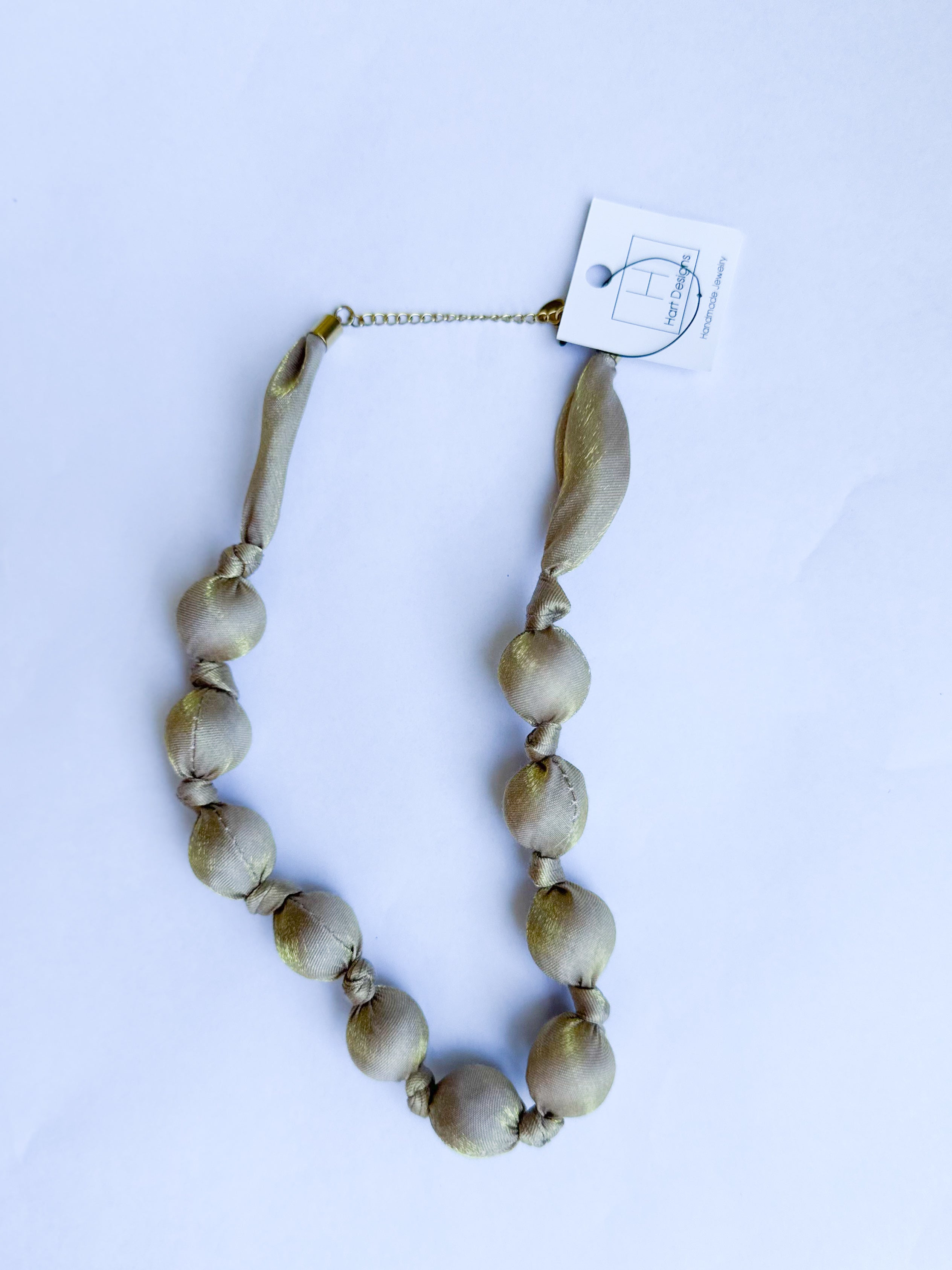 Bubble Necklace - Tan-110 Jewelry & Hair-HART DESIGNS-July & June Women's Fashion Boutique Located in San Antonio, Texas
