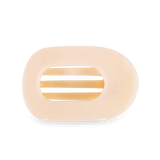 Teleties - Flat Round Hair Clips - Medium - Almond Beige-110 Jewelry & Hair-Teleties-July & June Women's Fashion Boutique Located in San Antonio, Texas