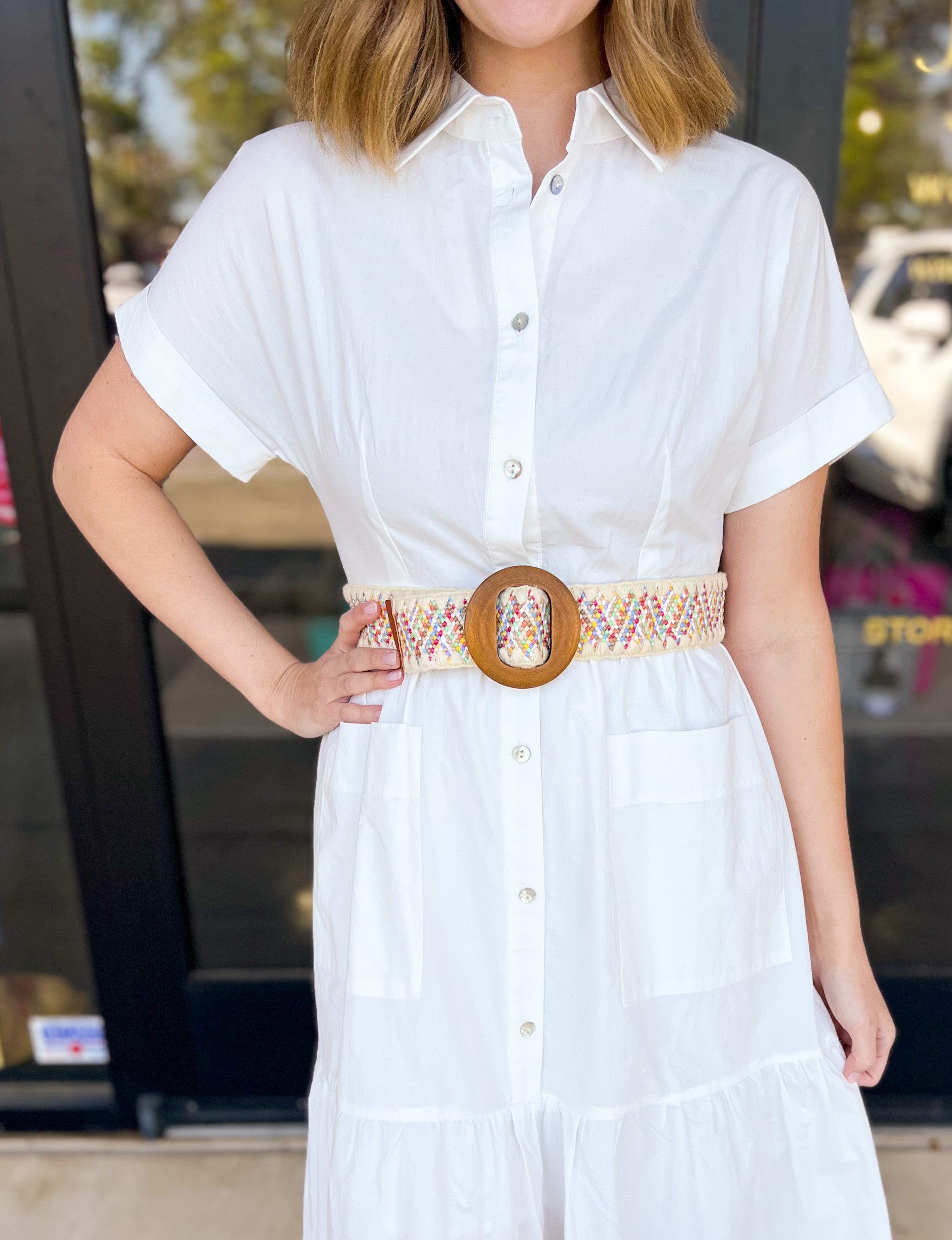 Kyra Belt - Multi - 2 Sizes-130 Accessories-SHIRALEAH-July & June Women's Fashion Boutique Located in San Antonio, Texas