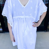 Bellissima White Cover Up-SHIRALEAH-July & June Women's Fashion Boutique Located in San Antonio, Texas
