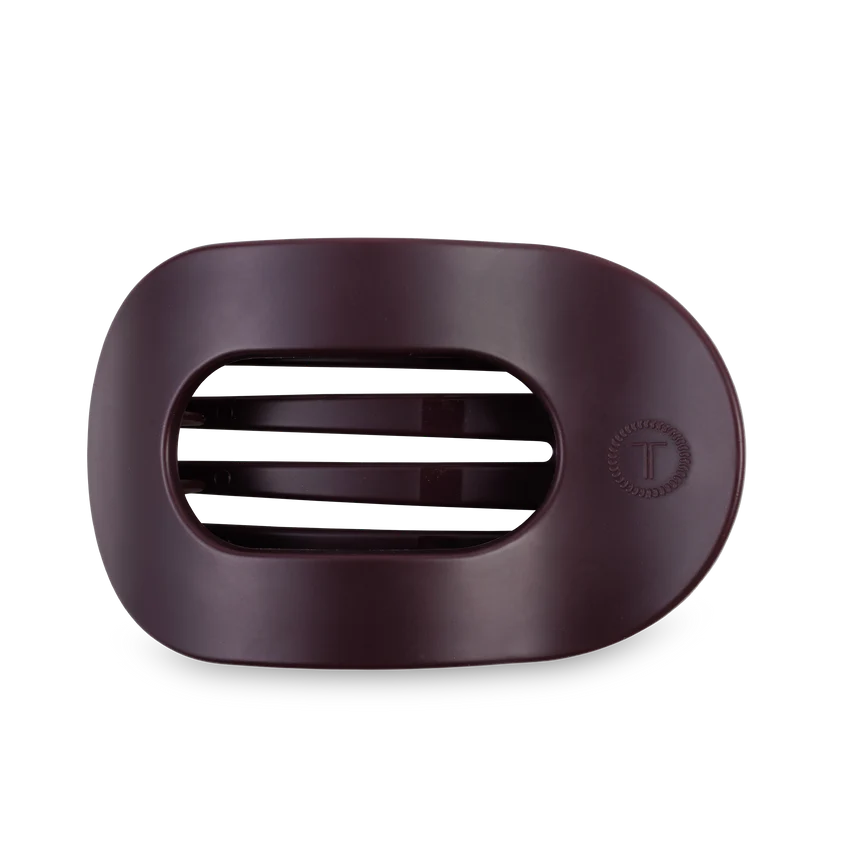 Teleties - Flat Round Hair Clips - Large - Burgundy Bliss-110 Jewelry & Hair-Teleties-July & June Women's Fashion Boutique Located in San Antonio, Texas