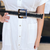 Black Yara Belt-130 Accessories-SHIRALEAH-July & June Women's Fashion Boutique Located in San Antonio, Texas